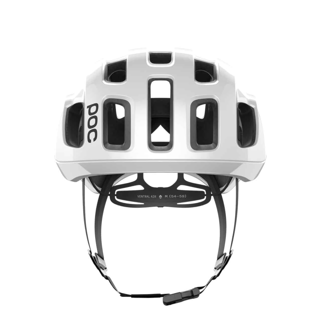 Poc Ventral Air MIPS Hydrogen White/Uranium Black Matt with Logo front