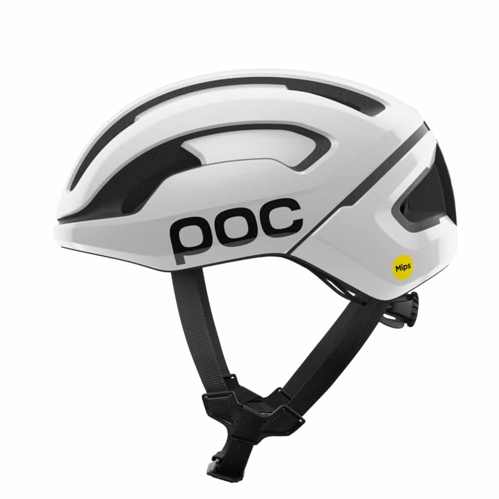 POC Omne Air MIPS Helmet Hydrogen White/Uranium Black Matt W Logo