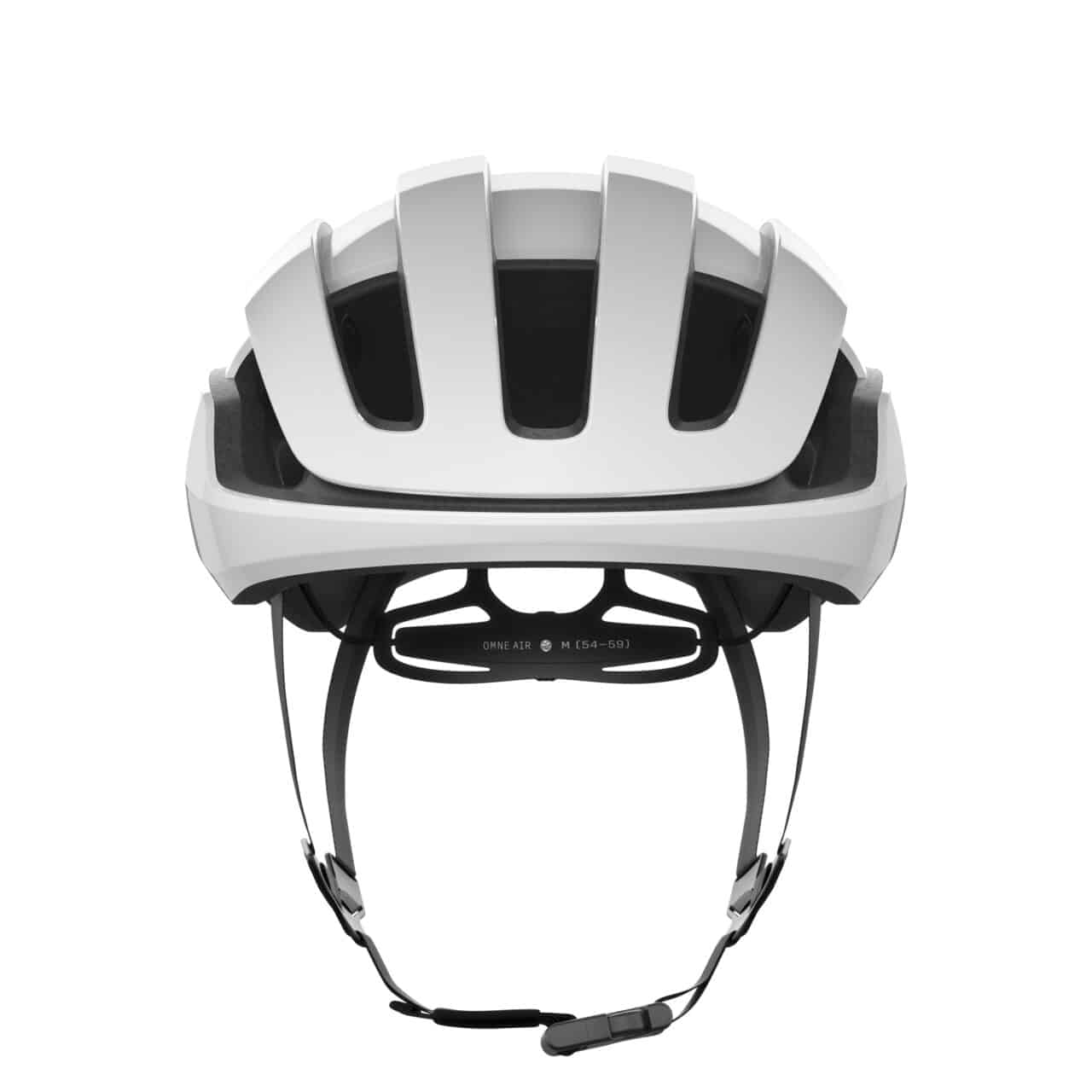 POC Omne Air MIPS Helmet Hydrogen White/Fluo Orange front
