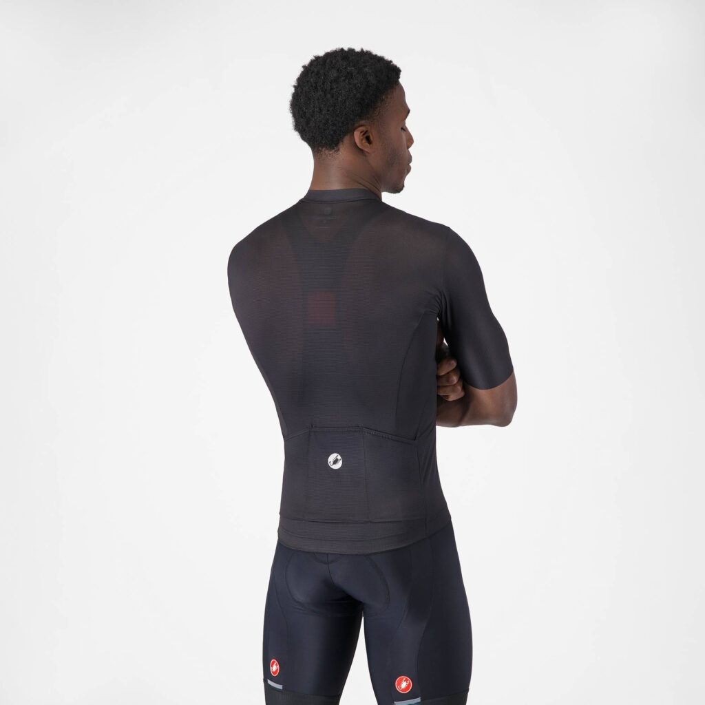 CASTELLI Entrata Apex Jersey Black/White (back)
