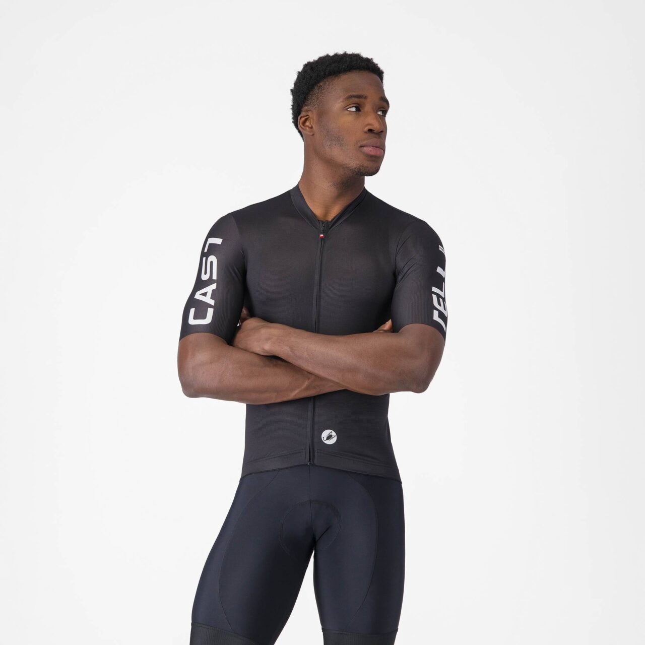 CASTELLI Entrata Apex Jersey Black/White (chest)