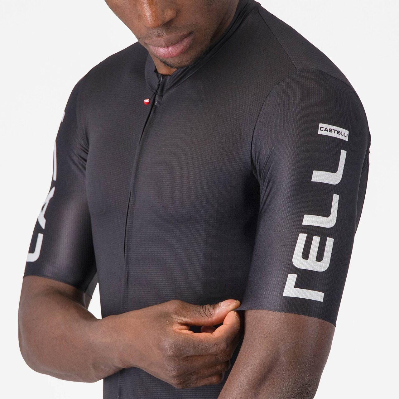 CASTELLI Entrata Apex Jersey Black/White (left sleeve)