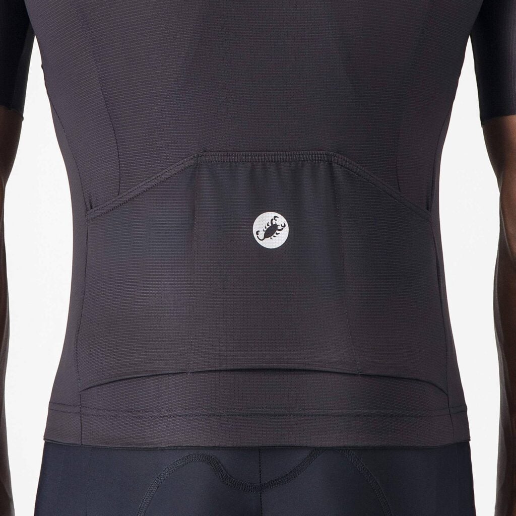 CASTELLI Entrata Apex Jersey Black/White (pockets)