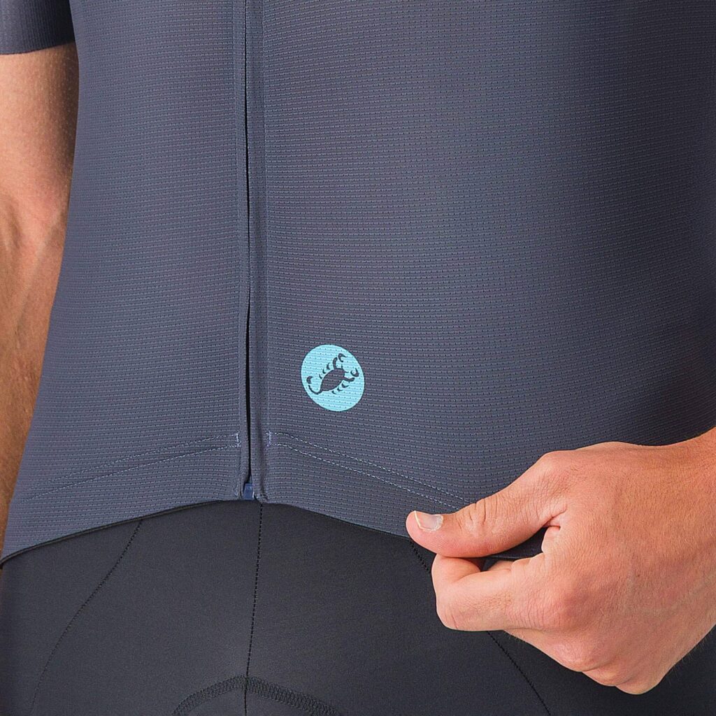 CASTELLI Entrata Apex Jersey Twilight Blue/Neon Cobalt (back)