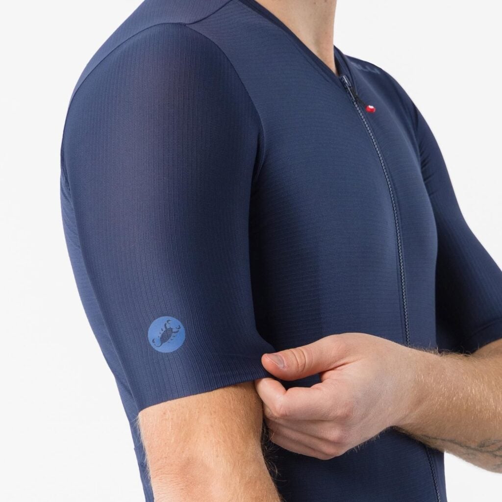 CASTELLI Espresso 2 Jersey Belgian Blue (arm sleeve)