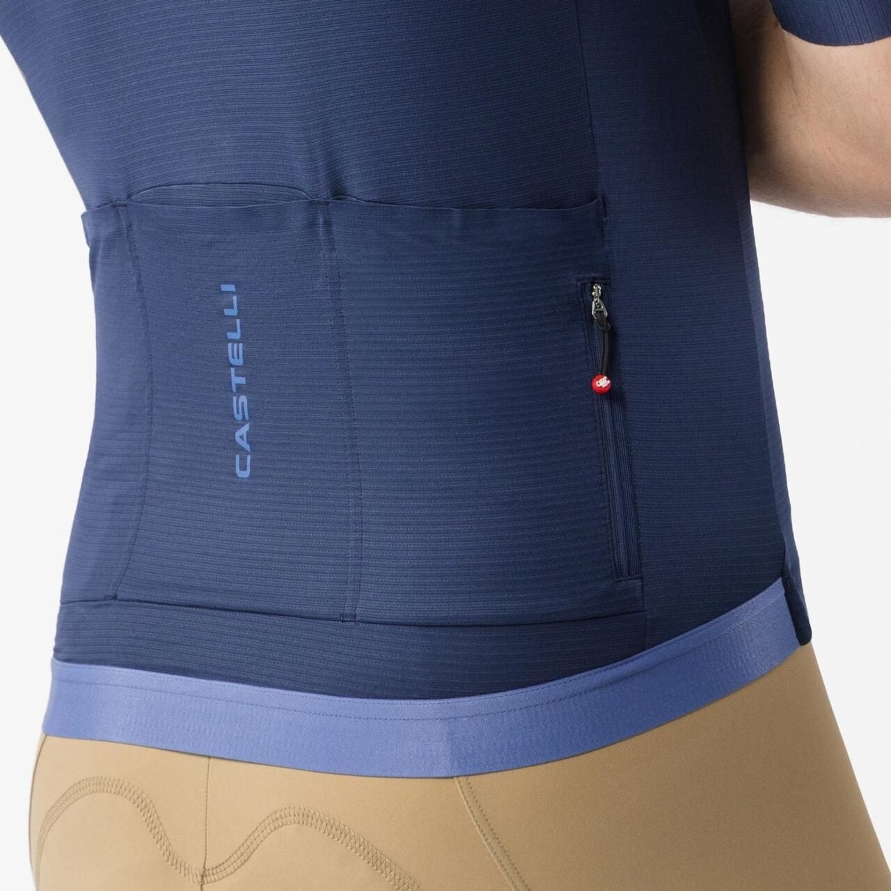 CASTELLI Espresso 2 Jersey Belgian Blue (pockets)