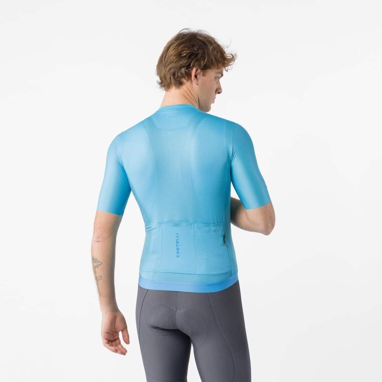 CASTELLI Espresso 2 Jersey Neon Cobalt (back)