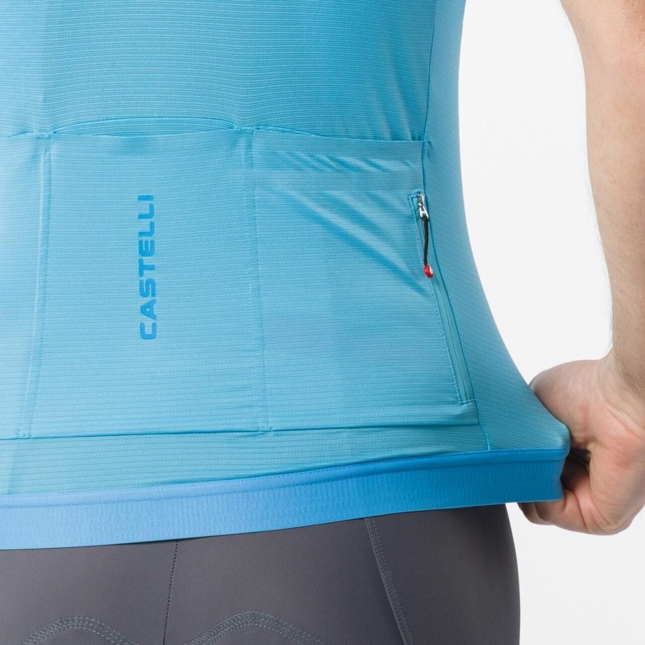 CASTELLI Espresso 2 Jersey Neon Cobalt (pockets)