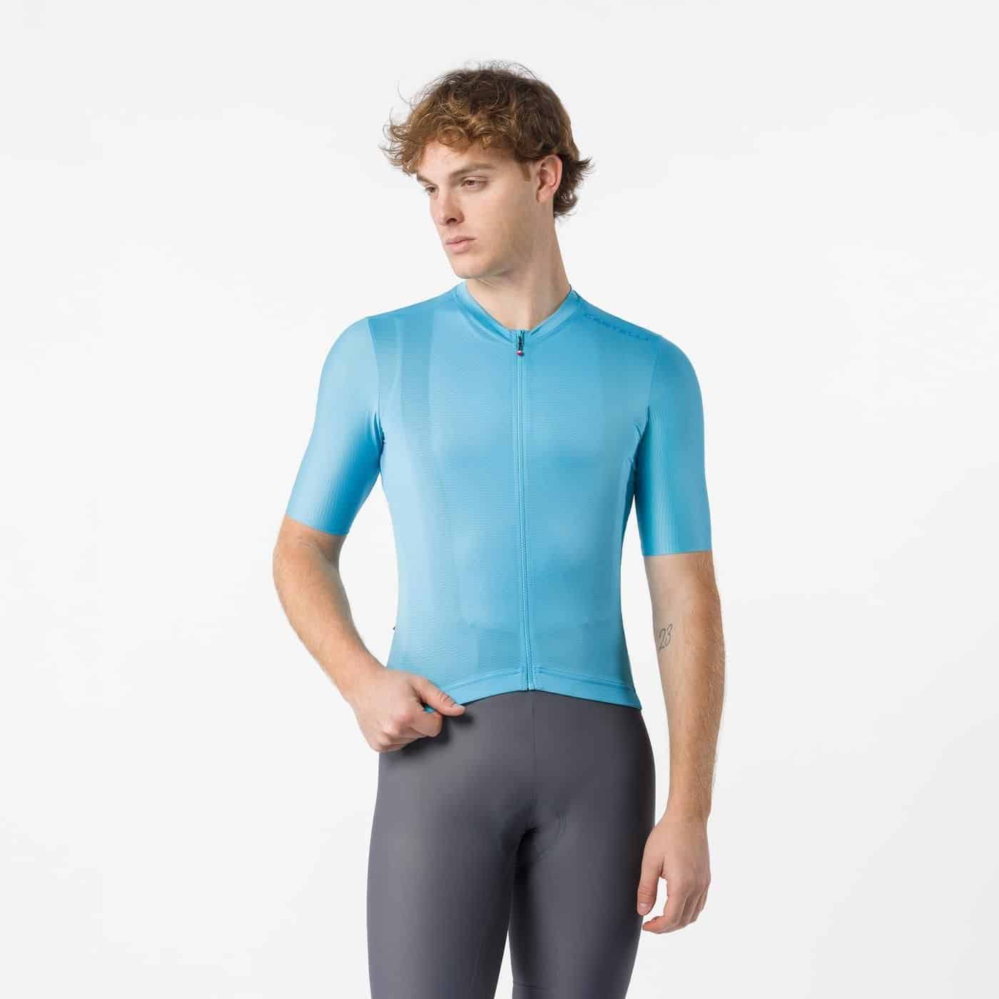 CASTELLI Espresso 2 Jersey Neon Cobalt