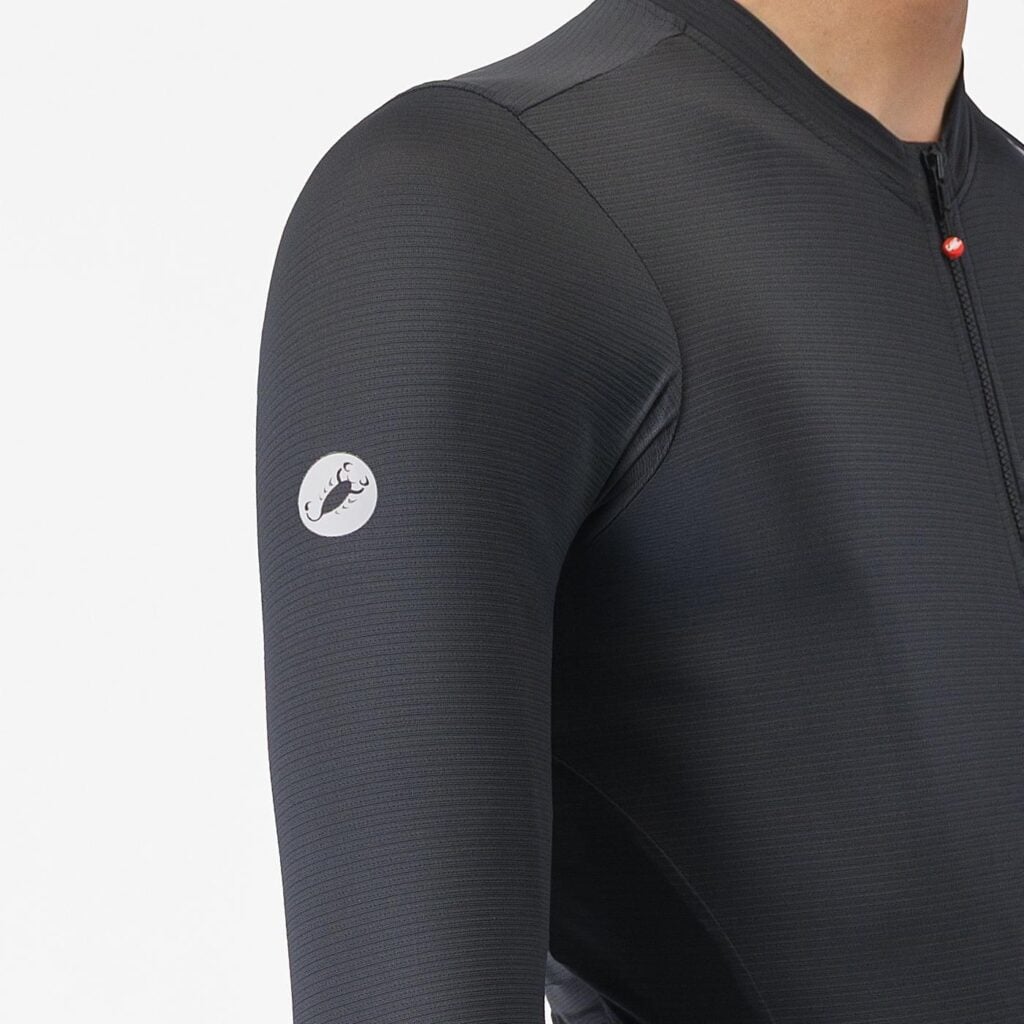 CASTELLI Espresso 2 LS Jersey Black (arm sleeve)