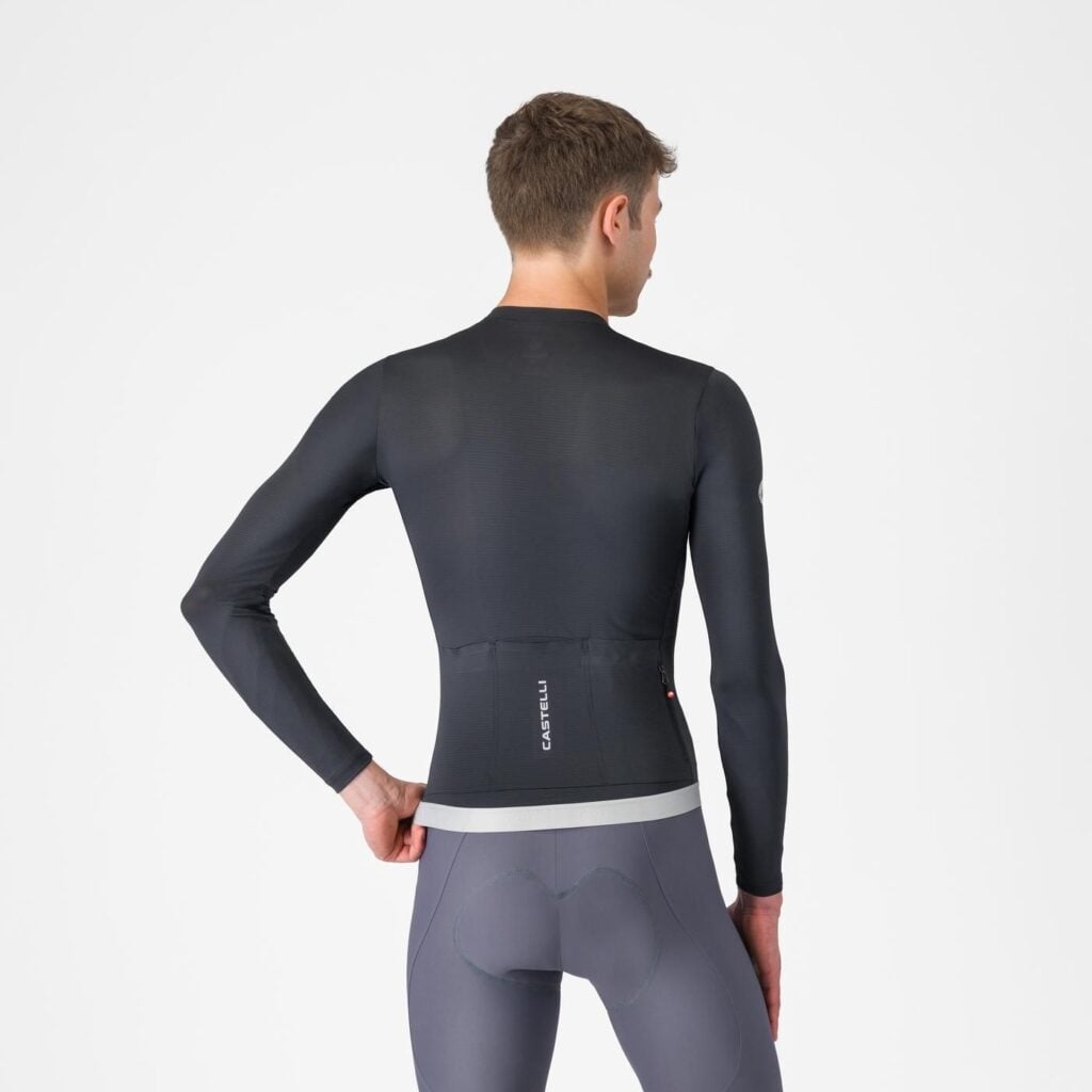 CASTELLI Espresso 2 LS Jersey Black (back)