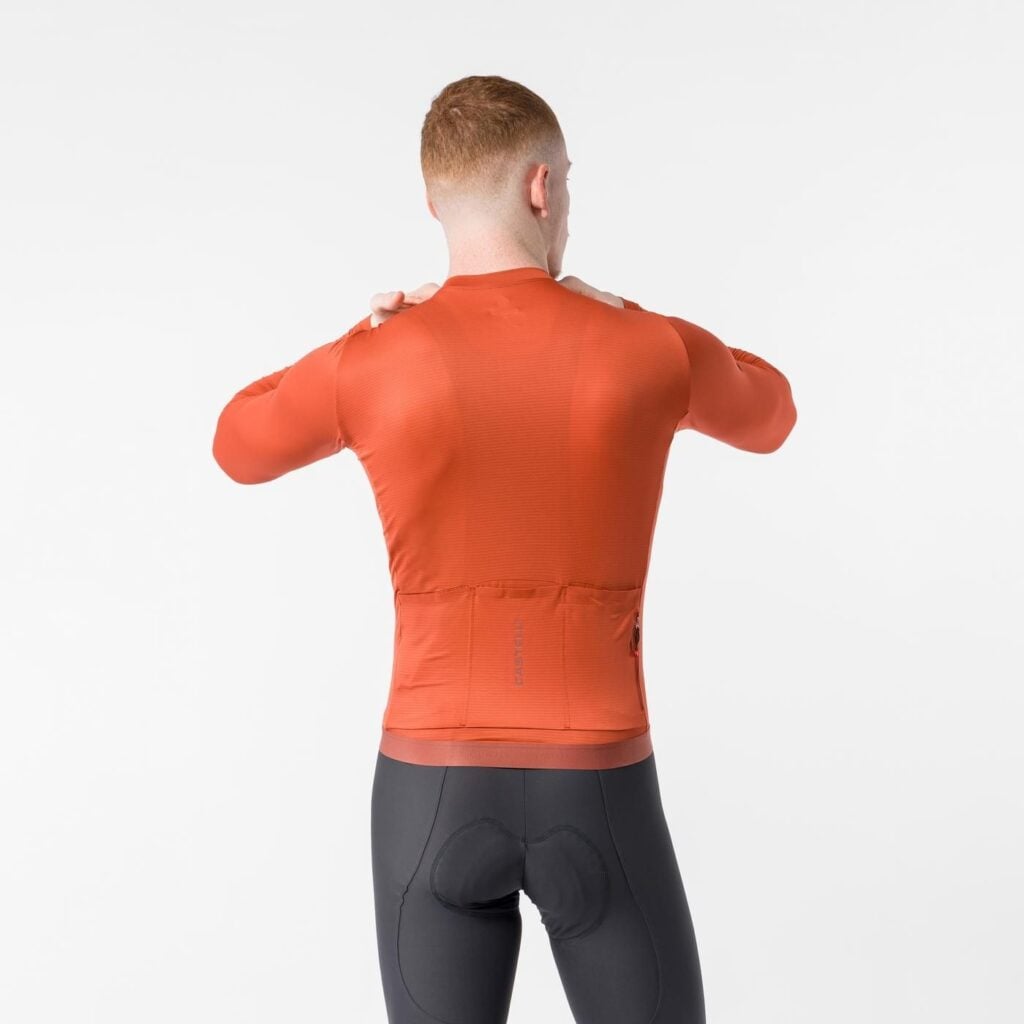 CASTELLI Espresso 2 LS Jersey Paprika (back)