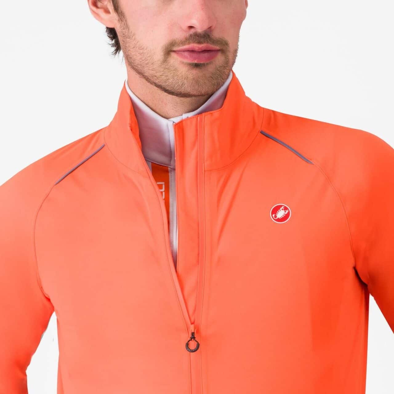 Castelli Emergency 3 Rain Jacket close up