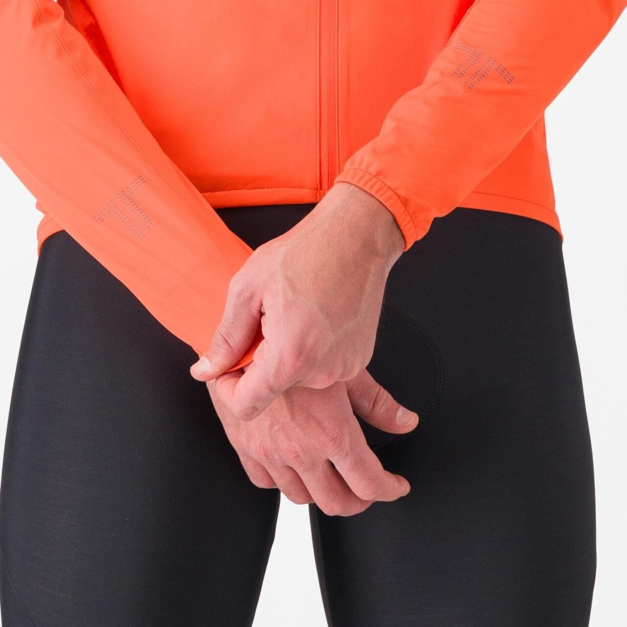 Castelli Emergency 3 Rain Jacket wrist close up