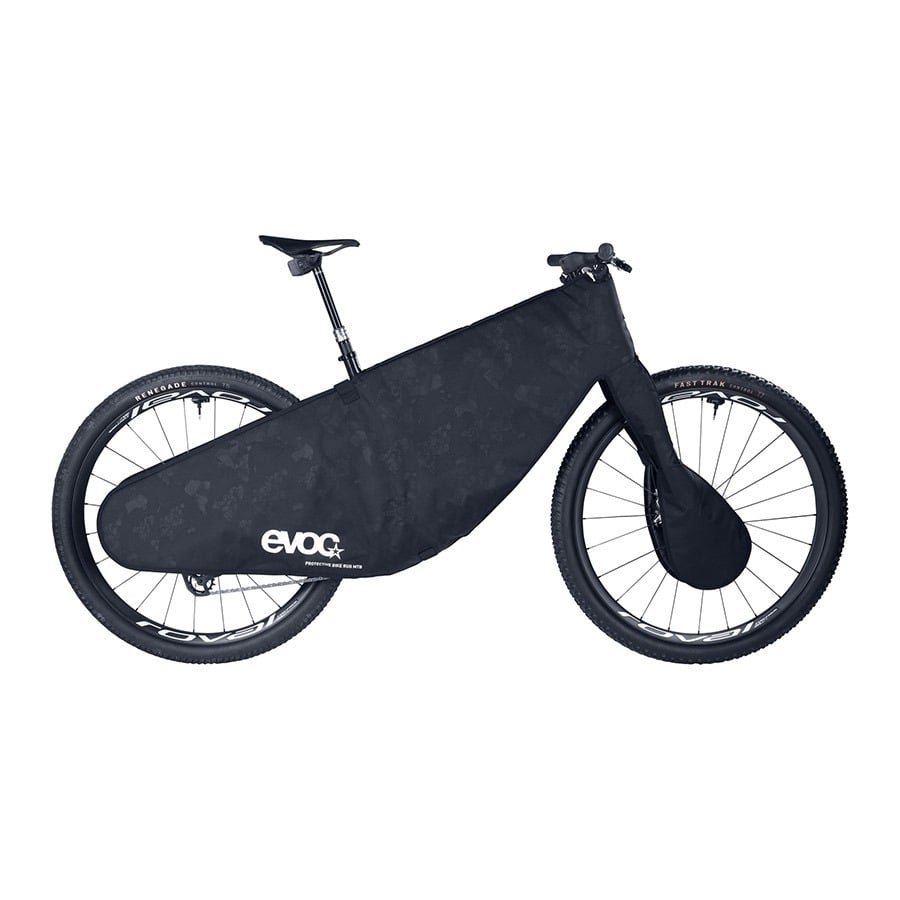 EVOC Protective Bike Rug MTB (on bike)