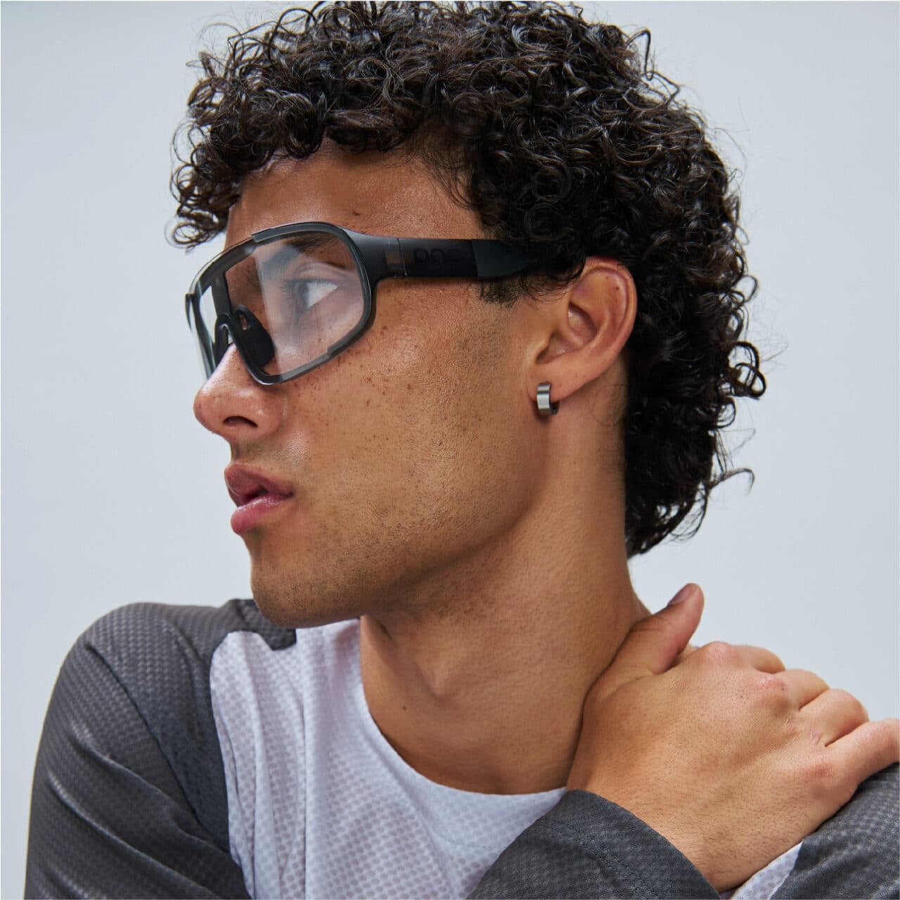 POC Aspire Photochromic Bike Sunglasses on man