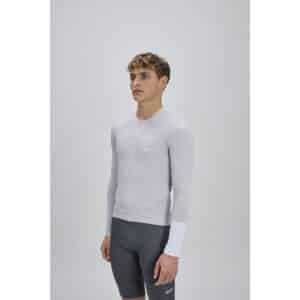 POC Cadence Long Sleeve Jersey Granite Grey on man