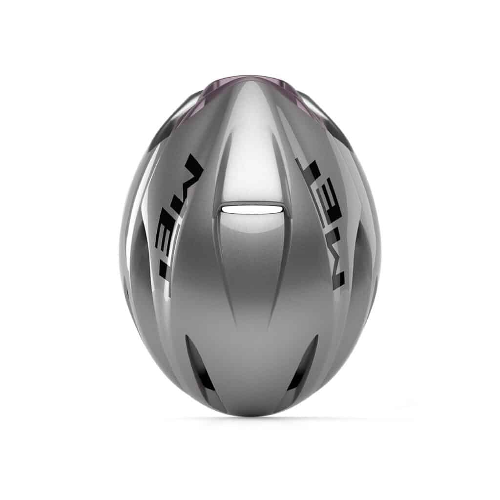 Met Manta MIPS helmet Opal Gray top view
