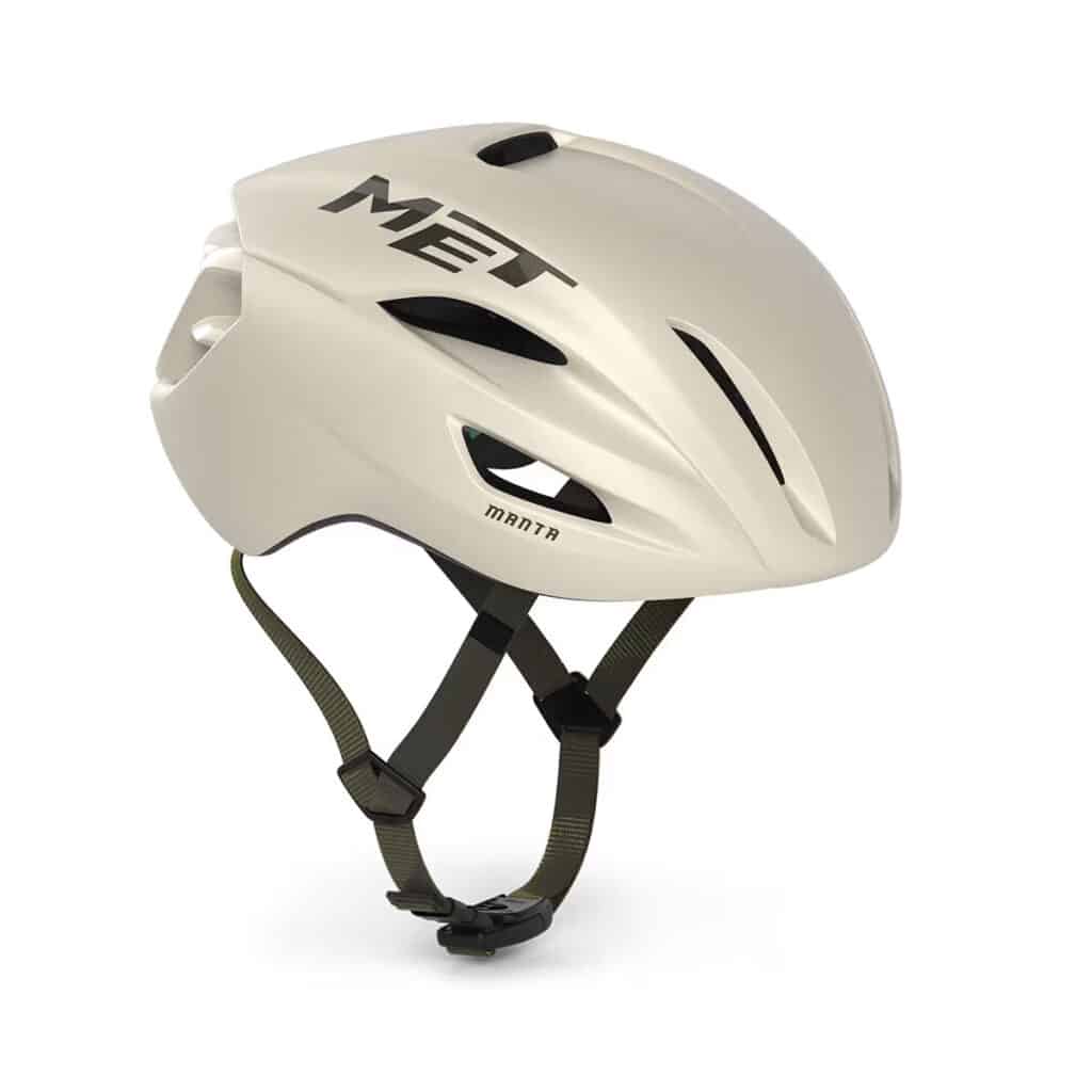 Met Manta MIPS helmet wax white