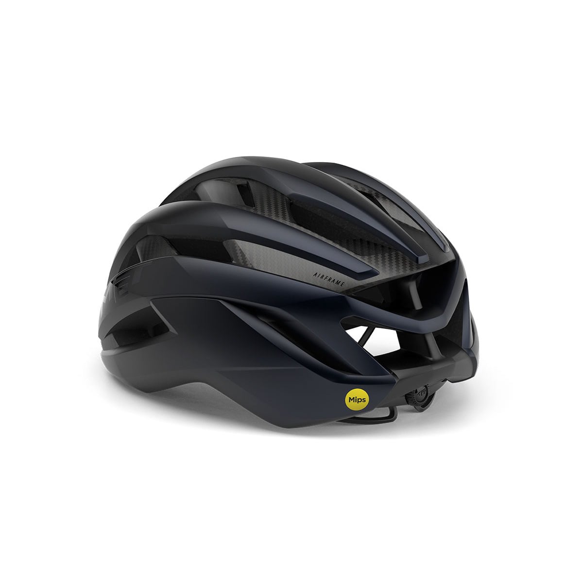 MET Trenta 3K Carbon MIPS Helmet Black rear angle