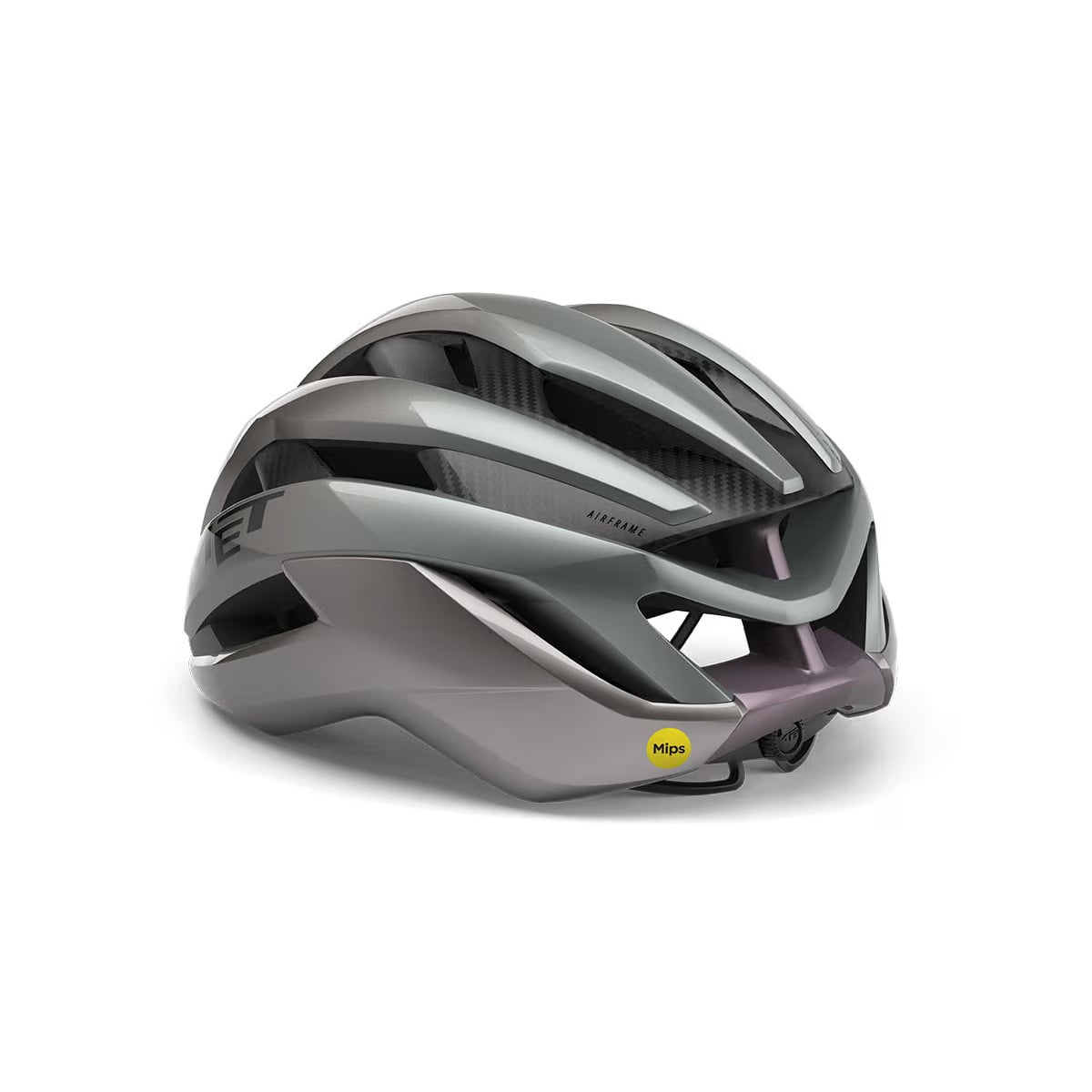 MET Trenta 3K Carbon MIPS Helmet Opal Gray rear angle