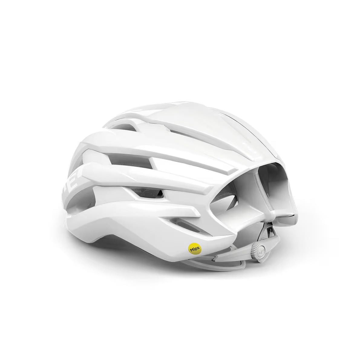 MET Trenta MIPS Helmet Absolute White Limited Edition rear angle