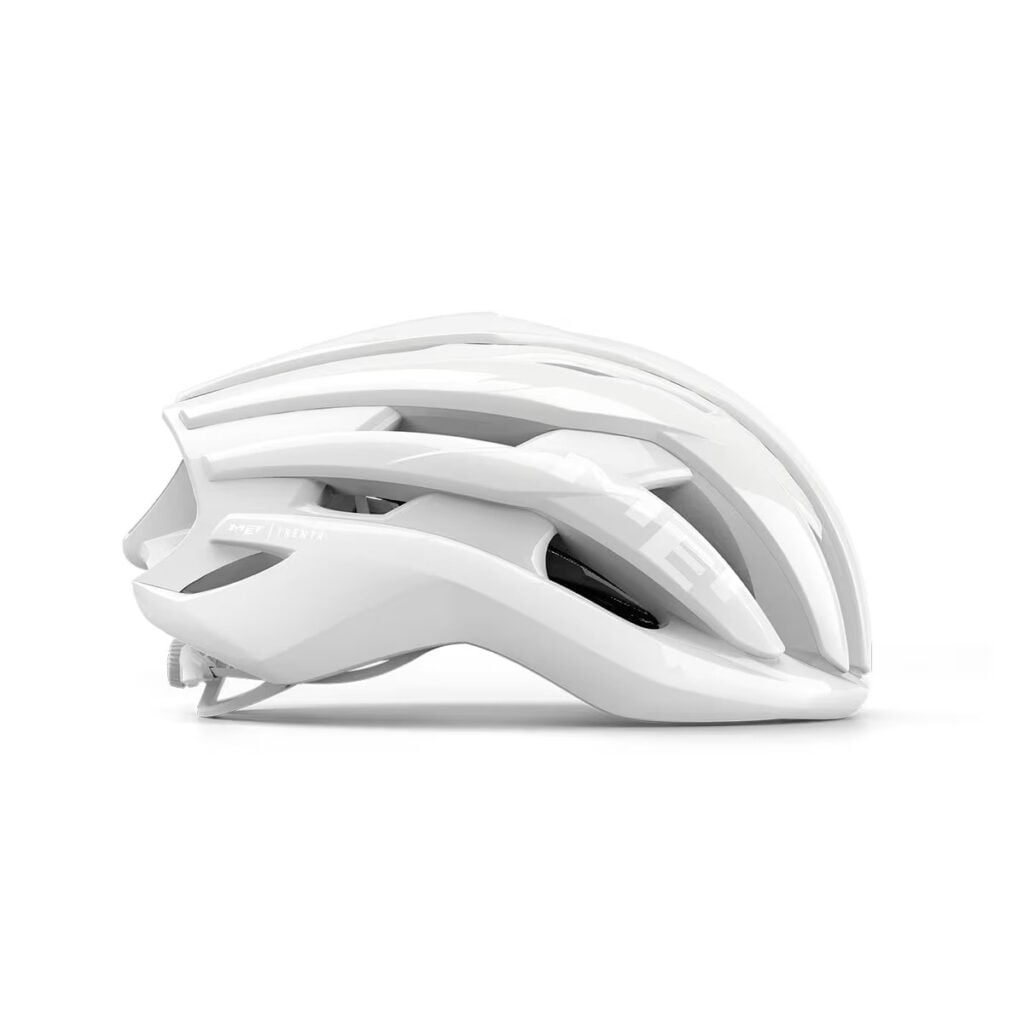 MET Trenta MIPS Helmet Absolute White Limited Edition side profile