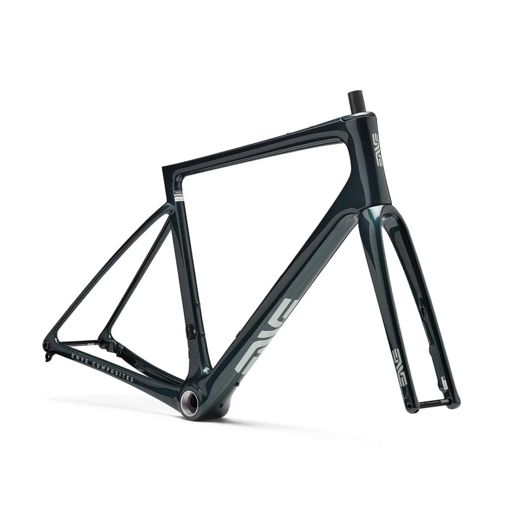 ENVE Fray British Racing Green frame front angle