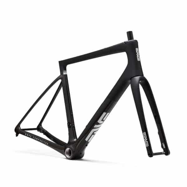 ENVE Fray All Road Bike Frame Clear Smoke front angle