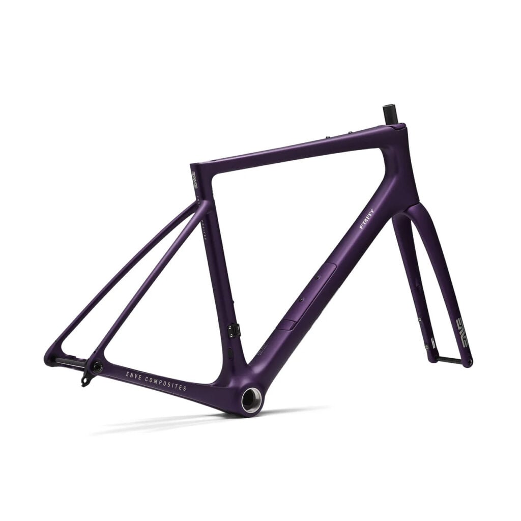 ENVE Fray All Road Bike Frame Perfect Purple rear angle