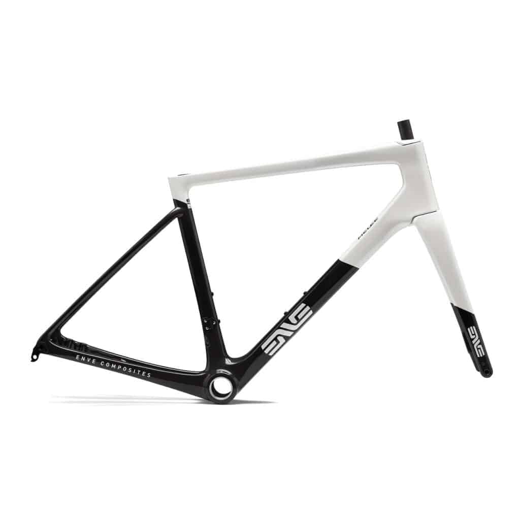 ENVE Melee Road Bike 2026 Aspen White frame only side profile
