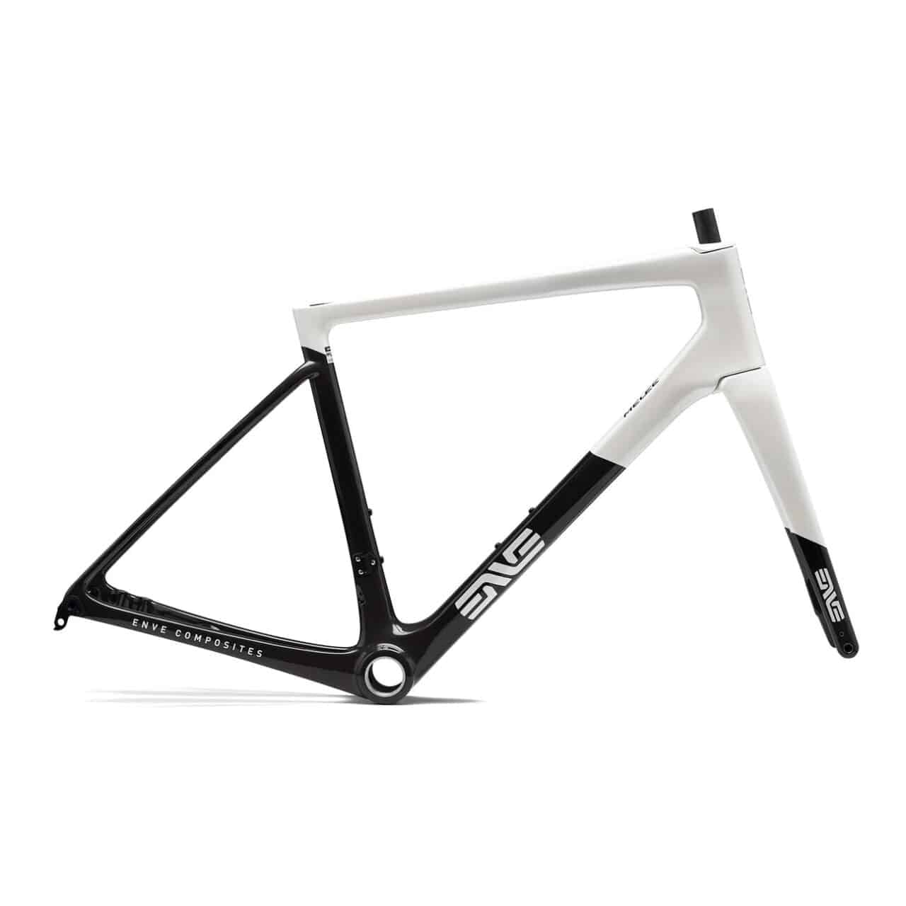 ENVE Melee Road Bike 2026 Aspen White frame only side profile