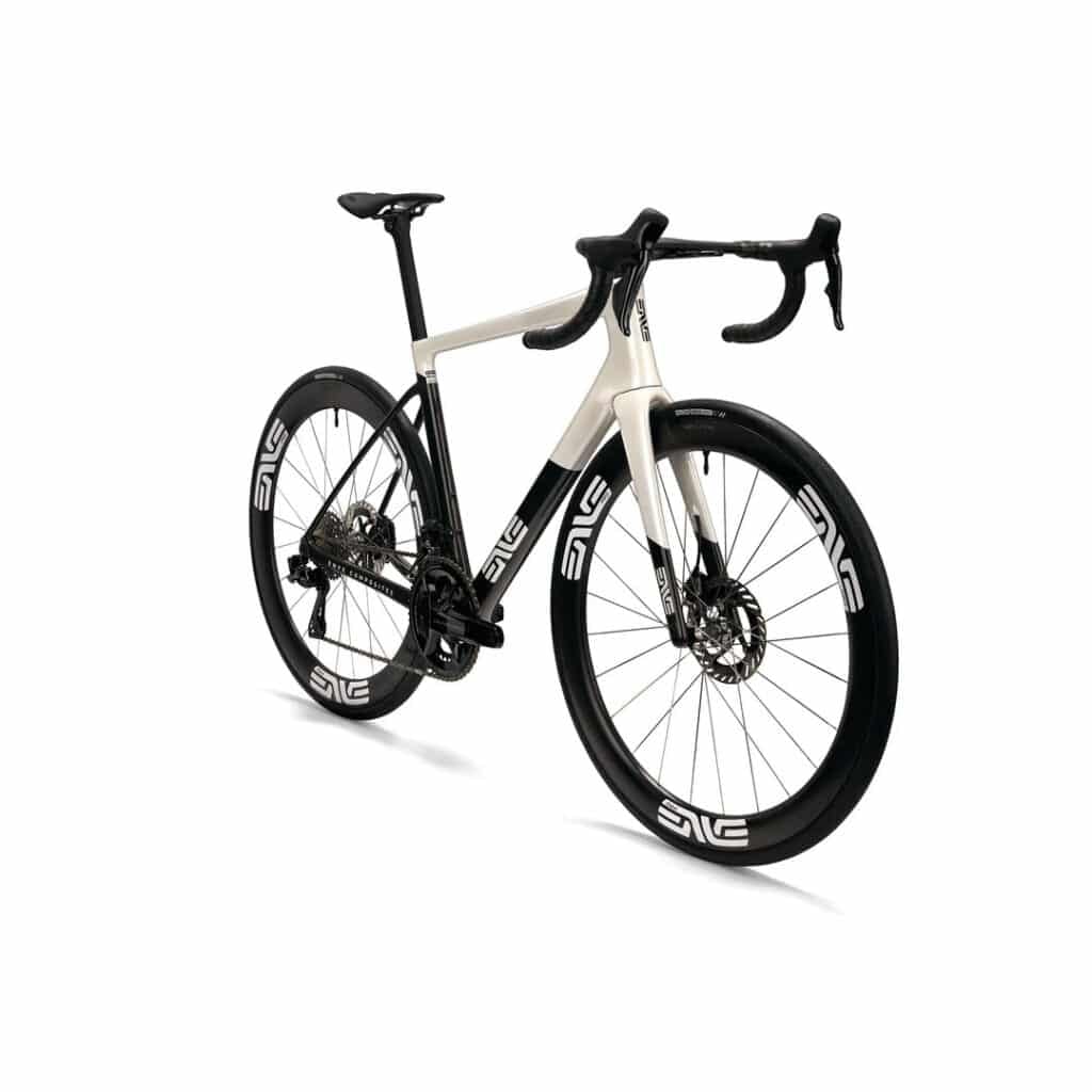 ENVE Melee Road Bike 2026 Aspen White Angle