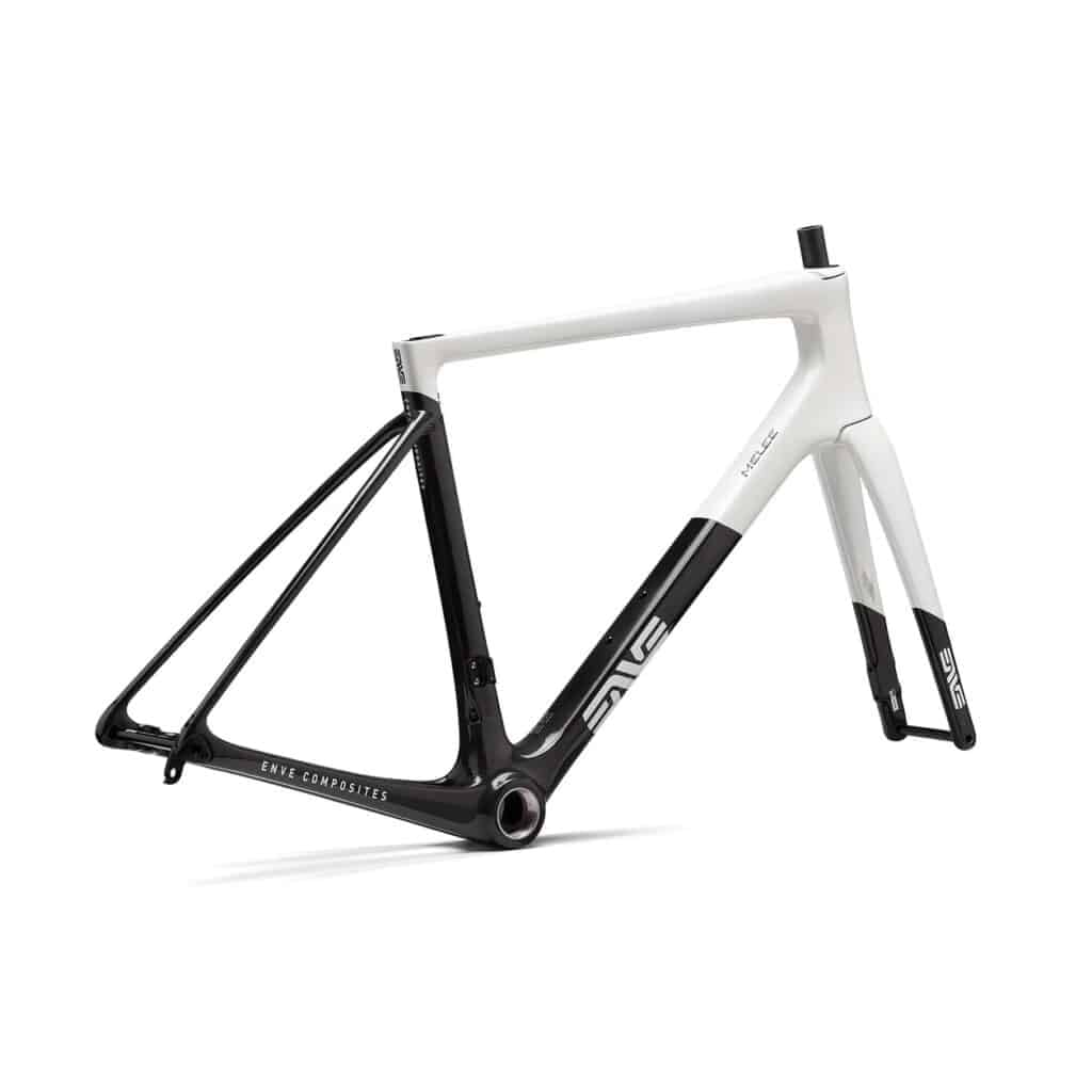 ENVE Melee Road Bike 2026 Aspen White rear angle