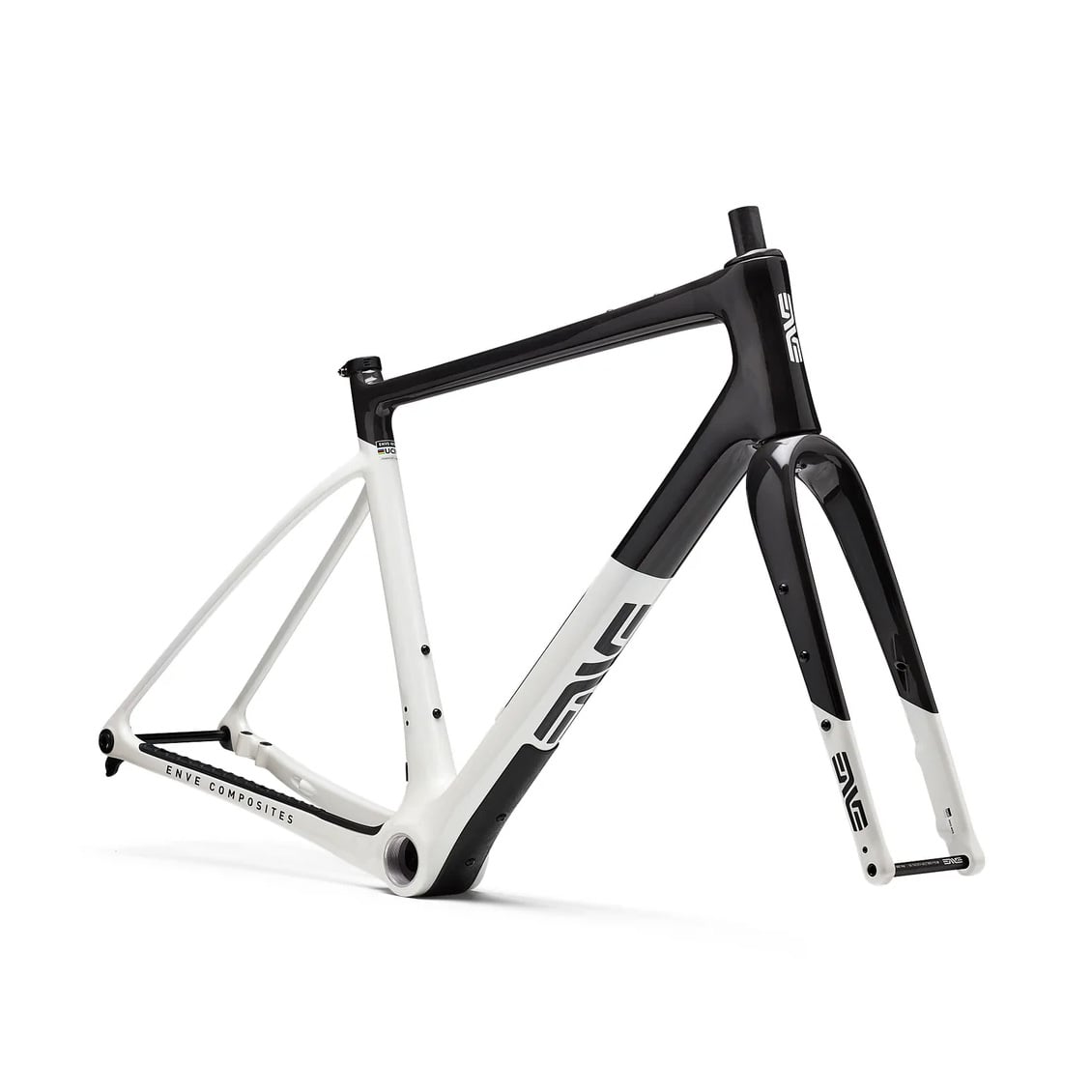 ENVE MOG Gravel Bike 2026 Frame Aspen White front angle