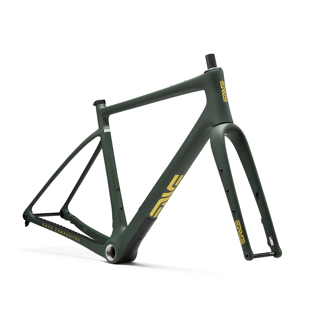 ENVE MOG Gravel Bike 2026 Frame Recon Green front angle